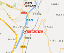 固原六盤(pán)山醫(yī)院地圖